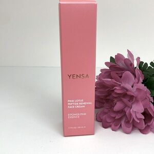 YENSA BEAUTY- NEW sealed, Pink Lotus Peptide Renewal Face Cream